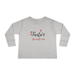 "Santas Little Helper" Christmas, Holidays, Santa Claus Toddler Long Sleeve Tee for Boys & Girls