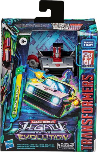 Transformers Toys Legacy Evolution Deluxe Crosscut Toy, 5.5-inch, Action Figure