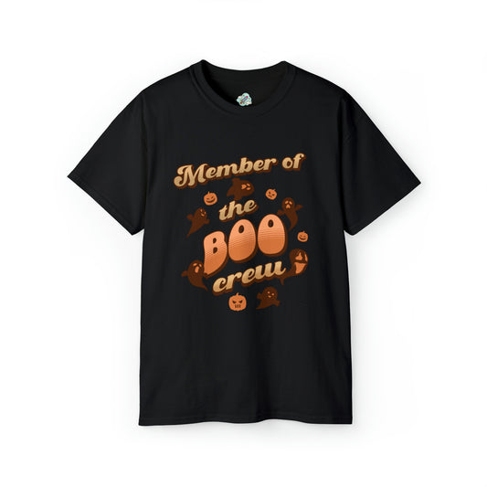 Halloween Unisex Funny T-shirts Member of the Boo Crew Men & Women