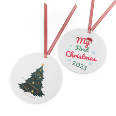 Personalized Metal Ornaments Multi shapes Customize with Name/Text/Picture