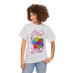 Holi Hai Indian Colorful Holi T-Shirts for Men and Women