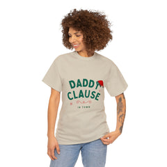 Daddy Clause in baby town- Holiday / Fall Men Funny T-Shirt for Holidays