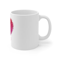 The " Valentine's Day Heart "  Coffee Mug for love