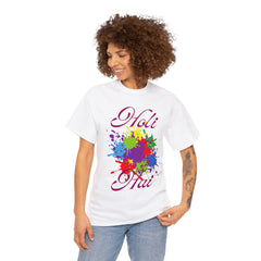 Holi Hai Indian Colorful Holi T-Shirts for Men and Women