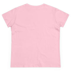 Women's Funny T-Shirt for Halloween in Pink - "Hallo-queen '23"