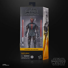 STAR WARS The Black Series Darth Maul Toy 6-Inch-Scale The Clone Wars Collectible Action Figure