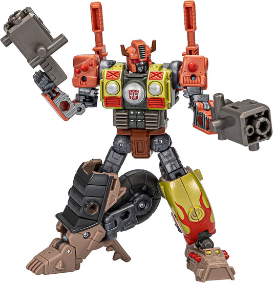 Transformers Toys Legacy Evolution Deluxe Crashbar Toy, 5.5-inch, Action Figure