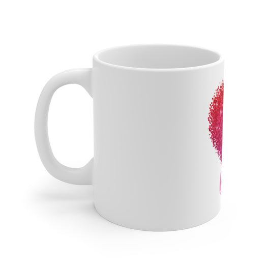 The " Valentine's Day Heart "  Coffee Mug for love