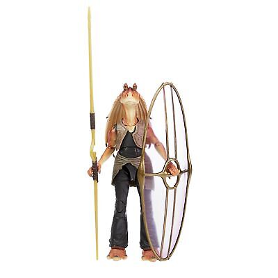 Star Wars The Black Series Jar Jar Binks 6-Inch-Scale The Phantom Menace Collectible Deluxe Action Figure - toyzverse