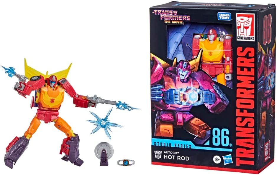 Transformers Toys Studio Series 86 Voyager Class The The Movie 1986 Autobot Hot Rod Action Figure - toyzverse