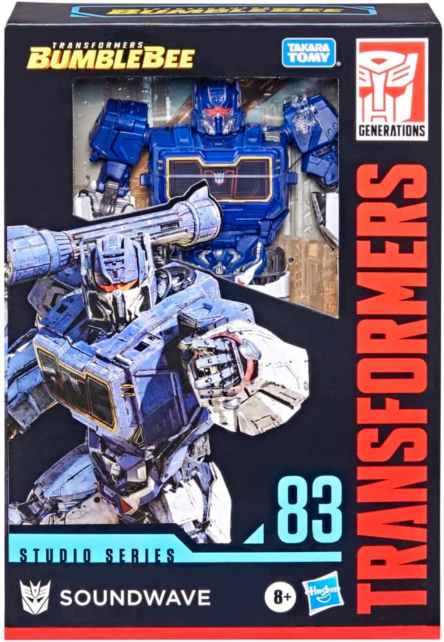 Transformers Toys Studio Series 83 Voyager Class Bumblebee Soundwave Action Figure - toyzverse