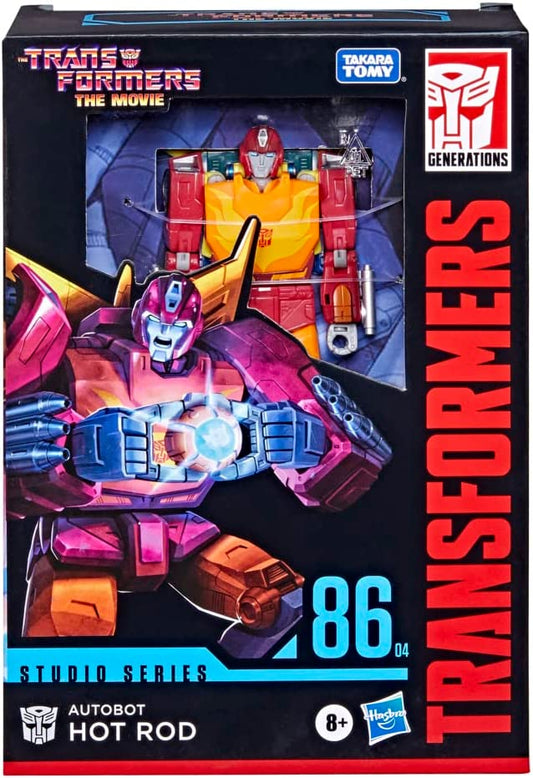 Transformers Toys Studio Series 86 Voyager Class The The Movie 1986 Autobot Hot Rod Action Figure - toyzverse