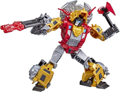 Transformers Bumblebee Cyberverse Adventures Deluxe Class Dinobot Slug Action Figure, Blaster Fire Fury Action Attack - toyzverse