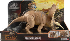 Jurassic World Camp Cretaceous Mega Destroyers Pentaceratops Dinosaur - toyzverse