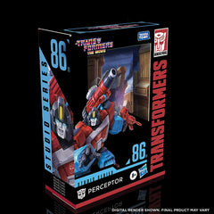 Transformers Toys Studio Series 86-11 Deluxe Class The Transformers: The Movie Perceptor Action Figure - toyzverse