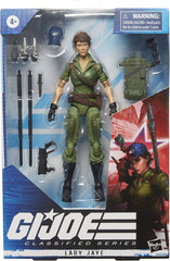 Hasbro G.I. Joe Classified Series Lady Jaye Action Figure 25 Collectible Premium Toy with Multiple Accessories 6-Inch Scale with Custom Package Art , Green - toyzverse