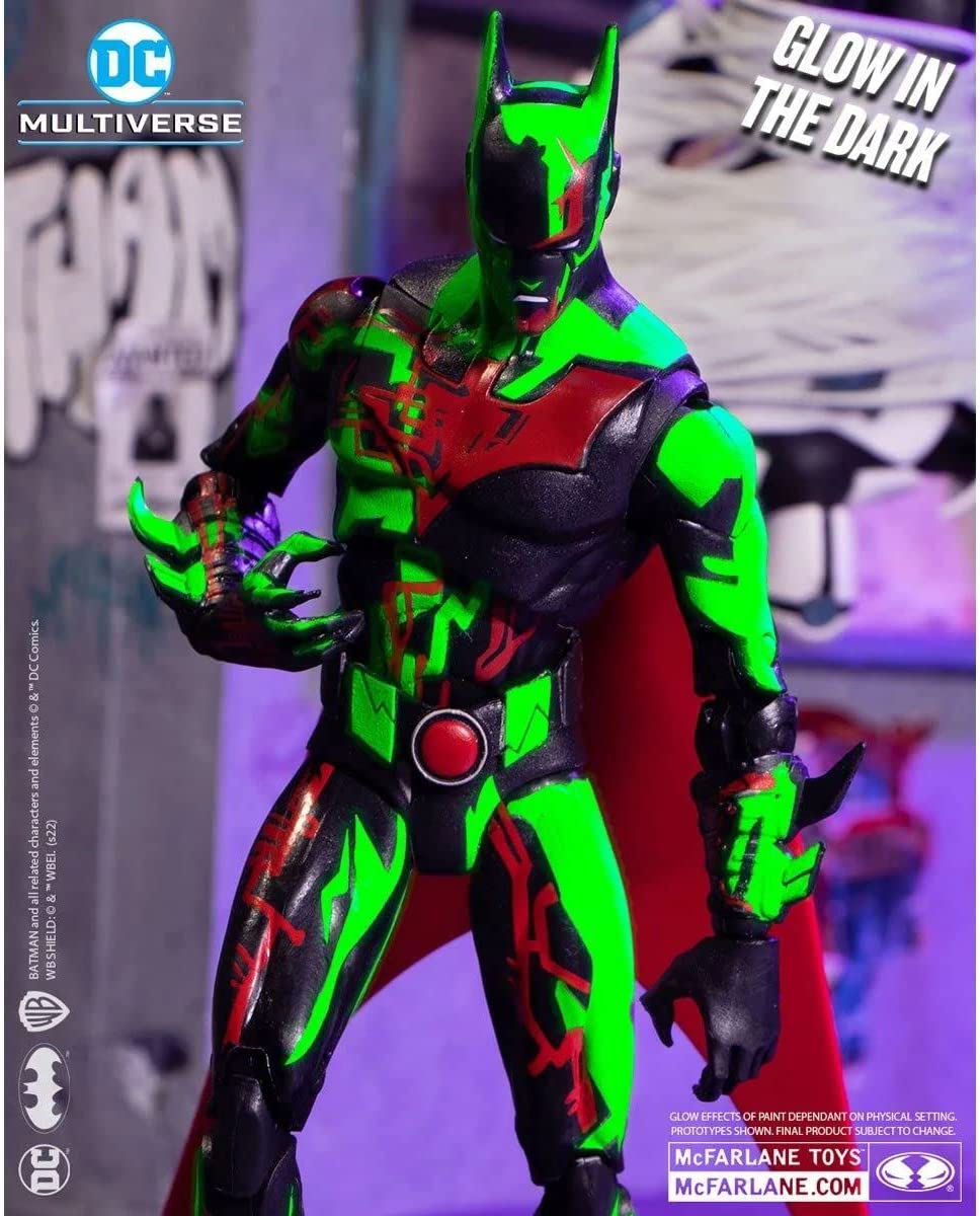 DC Multiverse Batman Beyond Glow-in-The-Dark Action Figure - toyzverse