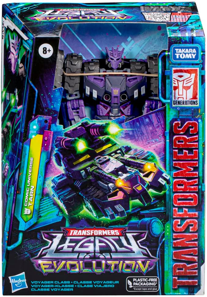 Transformers Toys Legacy Evolution Voyager Comic Universe Tarn Toy, 7-inch, Action Figure - toyzverse