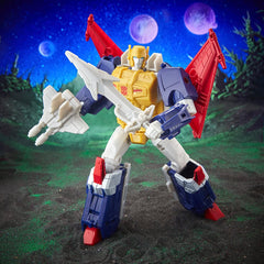 Transformers Toys Legacy Evolution Voyager Metalhawk Toy, 7-inch, Action Figure - toyzverse