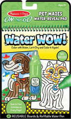 Melissa & Doug On the Go Water Wow! Water-Reveal Activity Pad - Pet Mazes - Animals- Party Favors, Stocking Stuffers, Travel Toys For Toddlers, Mess Free - toyzverse