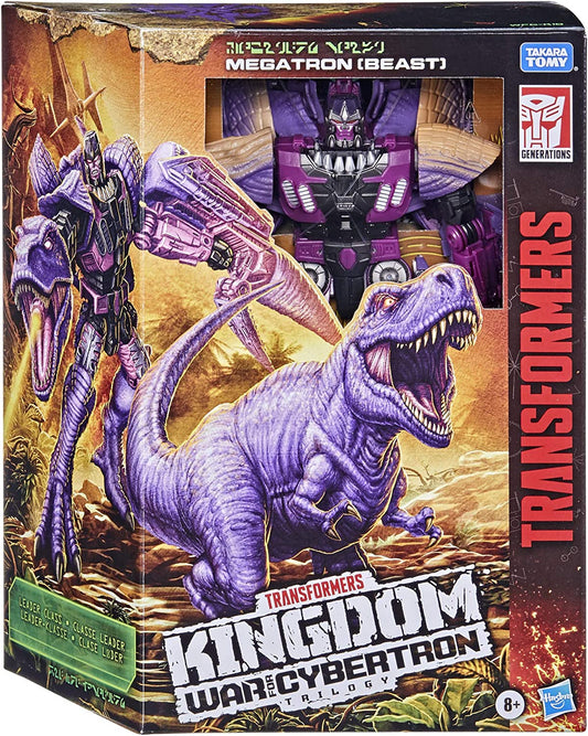 Transformers Toys Generations War for Cybertron: Kingdom Leader WFC-K10 Megatron (Beast) Action Figure - toyzverse